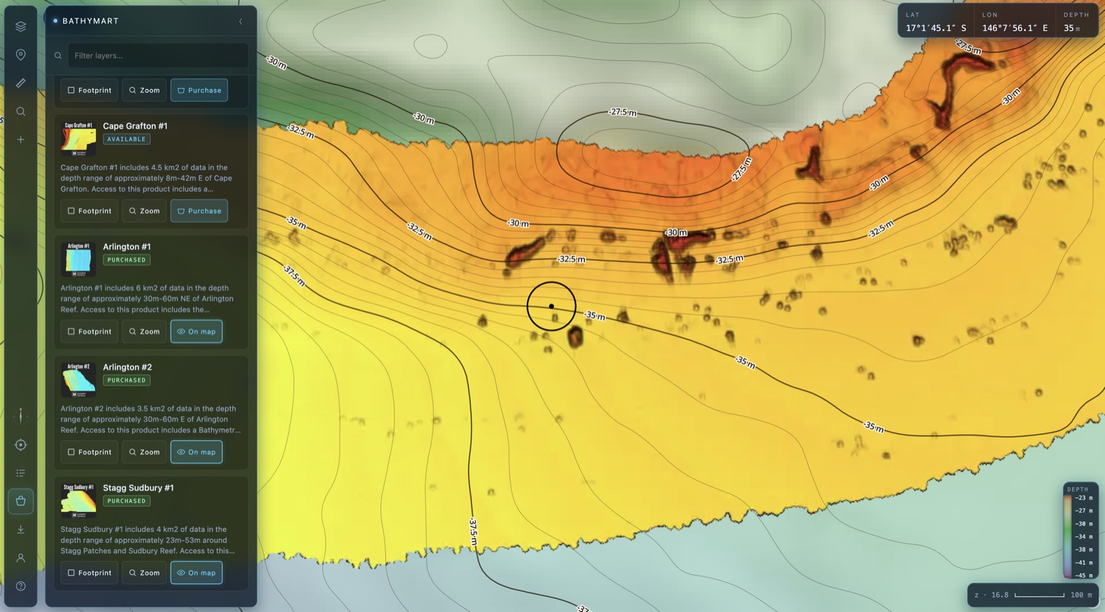 BathyMart high-resolution seabed detail